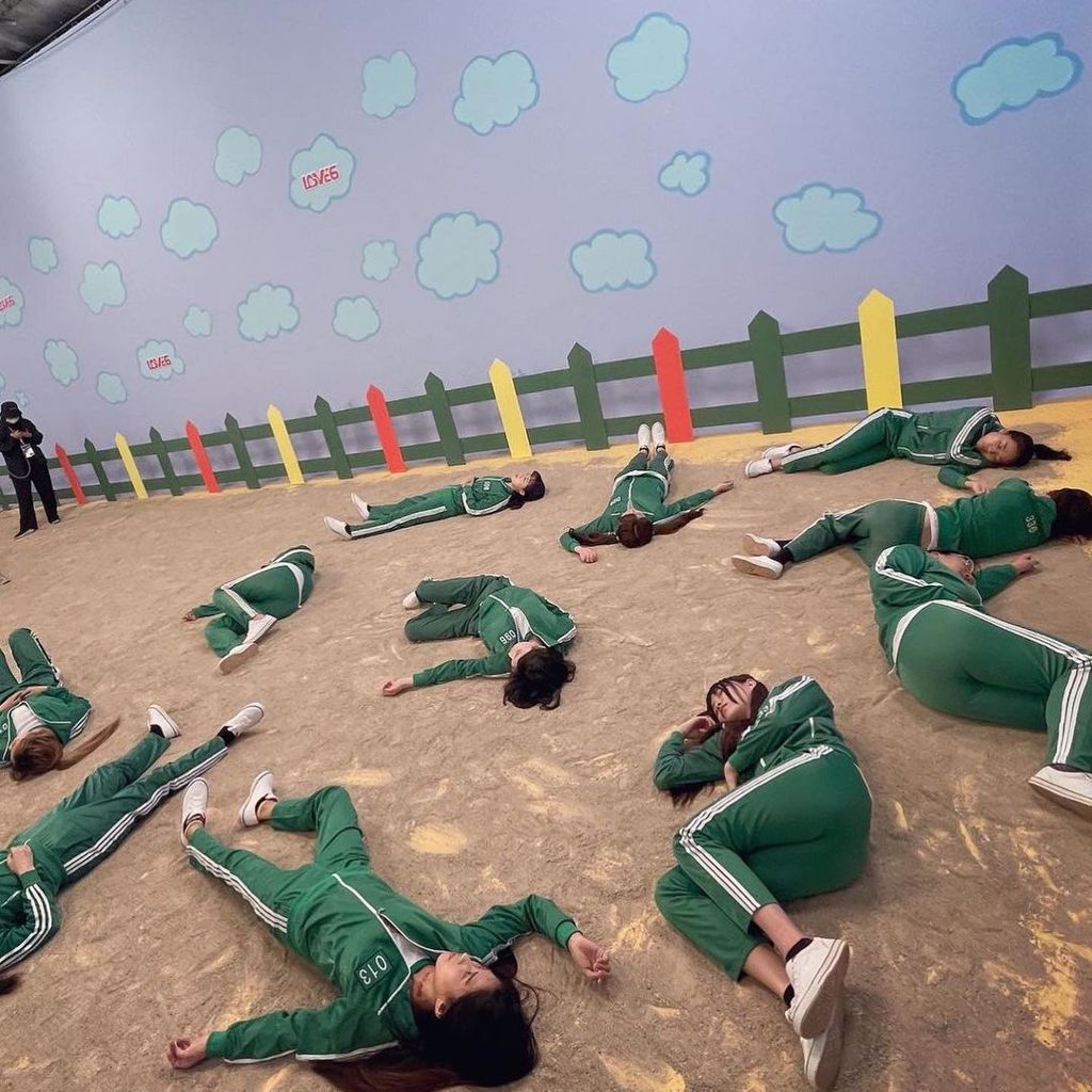 台湾成人版《鲍鱼游戏》。 （图／翻摄自Misa米砂instagram）
